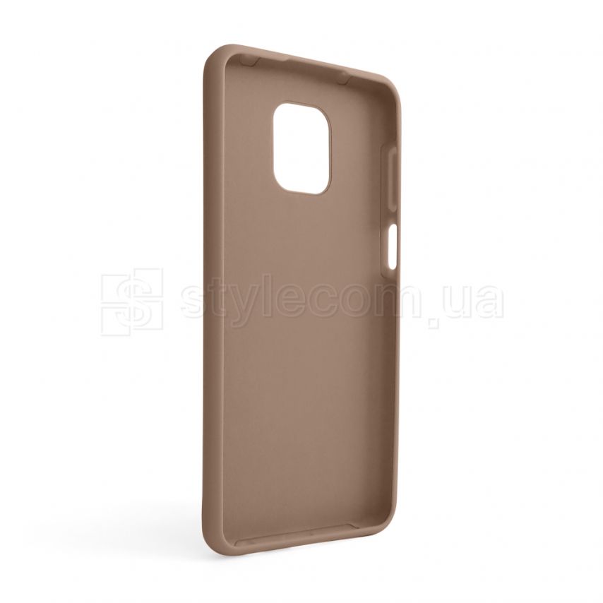 Чохол Full Silicone Case для Xiaomi Redmi Note 9 Pro nude (19) (без логотипу)