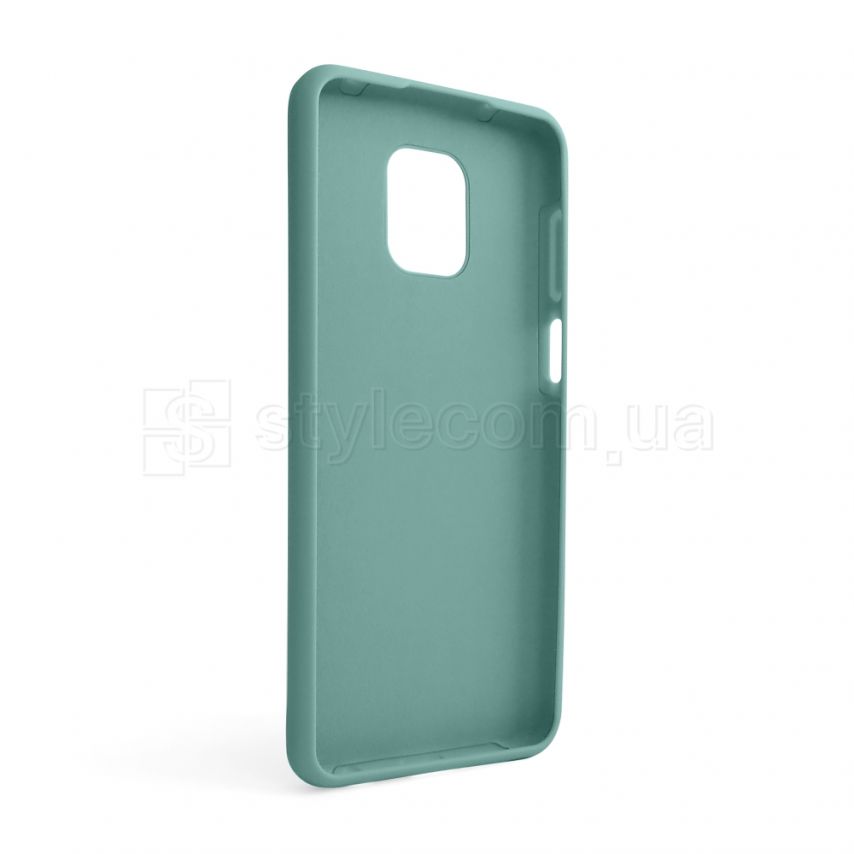 Чехол Full Silicone Case для Xiaomi Redmi Note 9 Pro turquoise (17) (без логотипа)