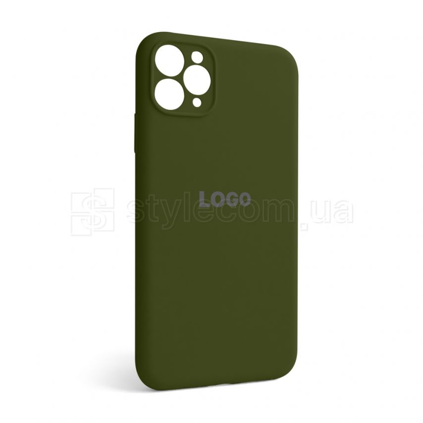 Чохол Full Silicone Case для Apple iPhone 11 Pro Max forest green (63) закрита камера
