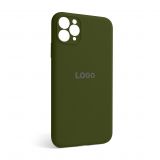 Чехол Full Silicone Case для Apple iPhone 11 Pro Max forest green (63) закрытая камера