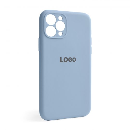 Чохол Full Silicone Case для Apple iPhone 11 Pro light blue (05) закрита камера - купити за 221.50 грн у Києві, Україні
