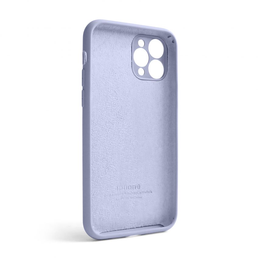Чохол Full Silicone Case для Apple iPhone 11 Pro lilac (39) закрита камера