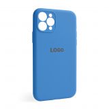 Чохол Full Silicone Case для Apple iPhone 11 Pro royal blue (03) закрита камера