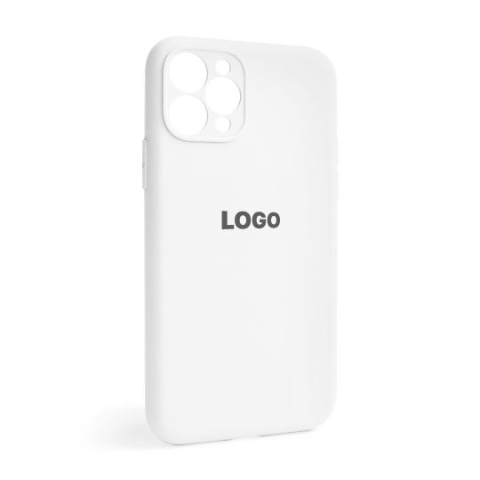 Чохол Full Silicone Case для Apple iPhone 11 Pro white (09) закрита камера - купити за 221.50 грн у Києві, Україні