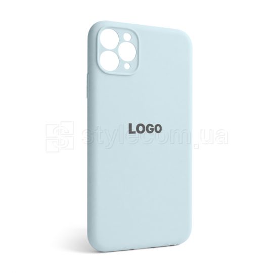 Чохол Full Silicone Case для Apple iPhone 11 Pro Max sky blue (58) закрита камера