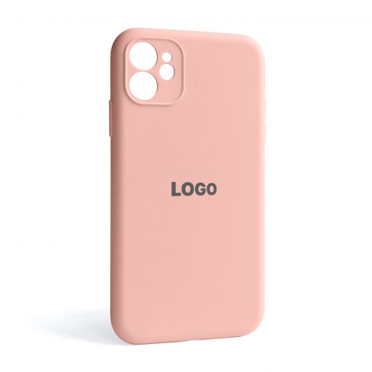 Чохол Full Silicone Case для Apple iPhone 11 light pink (12) закрита камера - купити за 221.50 грн у Києві, Україні