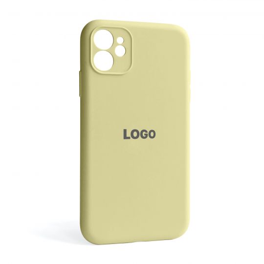 Чохол Full Silicone Case для Apple iPhone 11 mellow yellow (51) закрита камера - купити за 221.50 грн у Києві, Україні