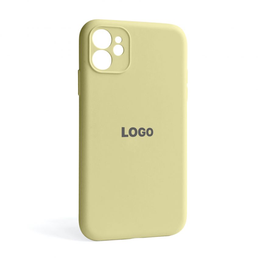 Чохол Full Silicone Case для Apple iPhone 11 mellow yellow (51) закрита камера