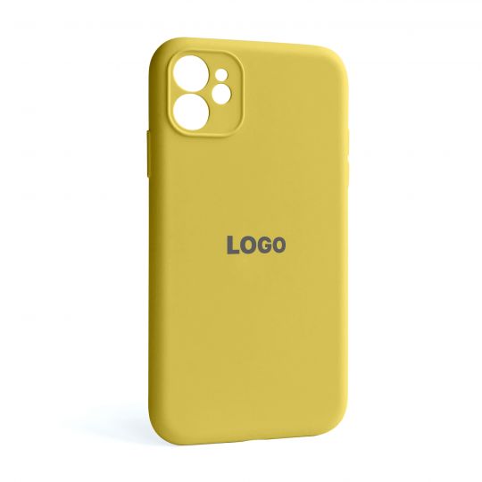 Чохол Full Silicone Case для Apple iPhone 11 canary yellow (50) закрита камера - купити за 221.50 грн у Києві, Україні