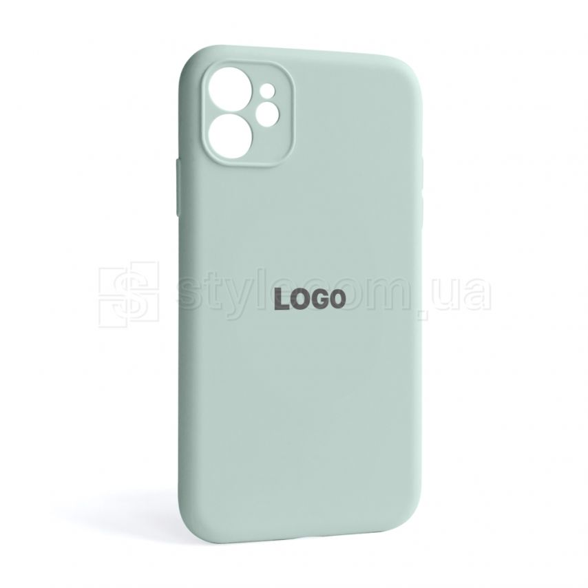 Чехол Full Silicone Case для Apple iPhone 11 turquoise (17) закрытая камера