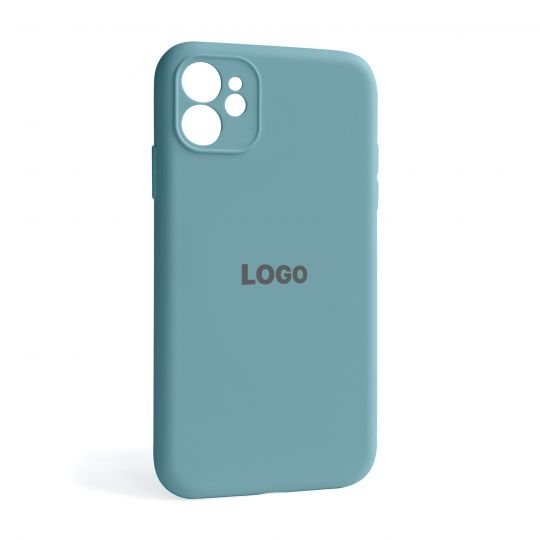 Чохол Full Silicone Case для Apple iPhone 11 cactus (60) закрита камера - купити за 221.50 грн у Києві, Україні