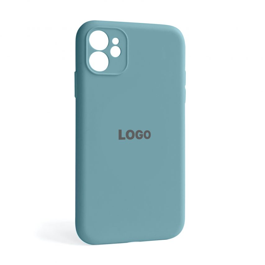 Чехол Full Silicone Case для Apple iPhone 11 cactus (60) закрытая камера