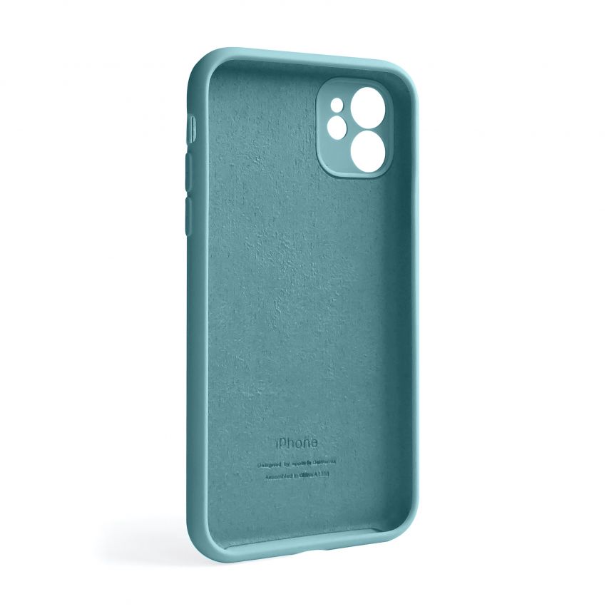 Чехол Full Silicone Case для Apple iPhone 11 cactus (60) закрытая камера