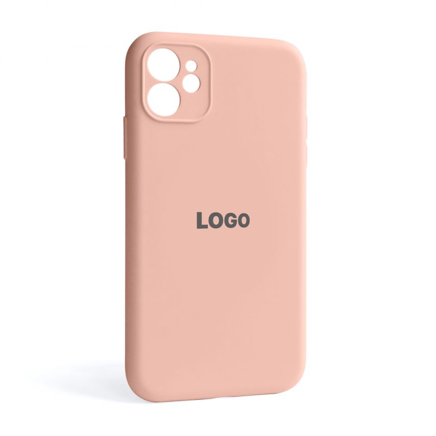 Чехол Full Silicone Case для Apple iPhone 11 grapefruit (61) закрытая камера