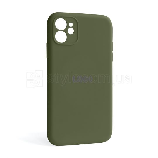 Чохол Full Silicone Case для Apple iPhone 11 forest green (63) закрита камера