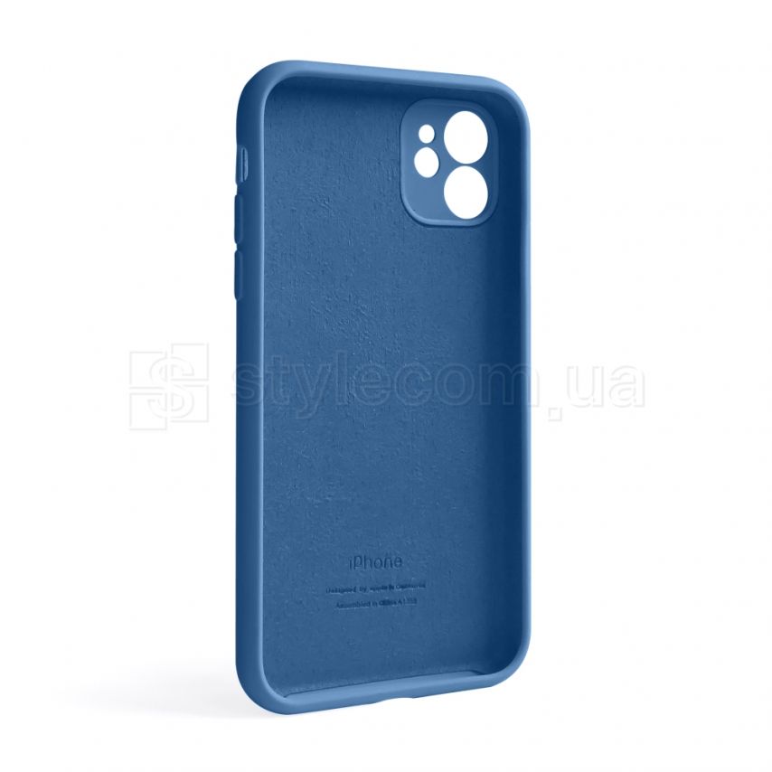 Чехол Full Silicone Case для Apple iPhone 11 blue horizon (65) закрытая камера