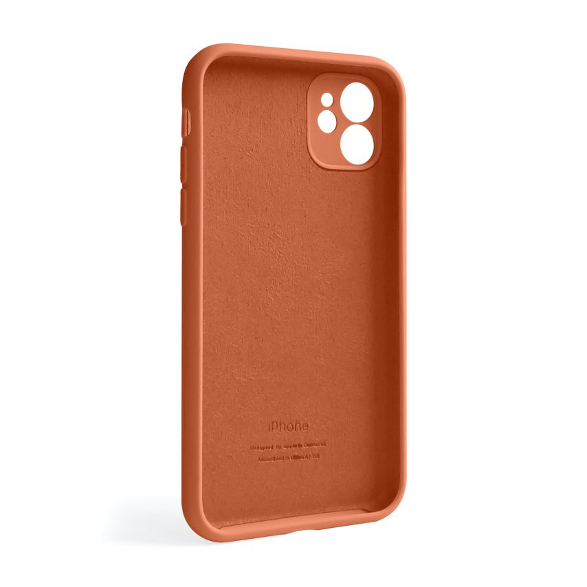 Чохол Full Silicone Case для Apple iPhone 11 new peach (66) закрита камера