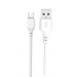Кабель USB XO NB103 Micro Quick Charge 2.1A white - купить за 75.60 грн в Киеве, Украине