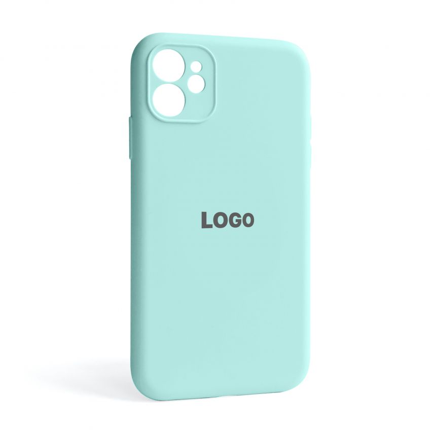 Чехол Full Silicone Case для Apple iPhone 11 new blue (67) закрытая камера