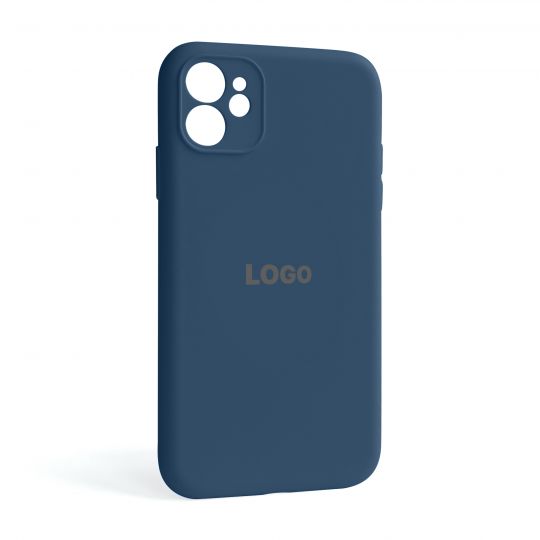 Чохол Full Silicone Case для Apple iPhone 11 deep navy (68) закрита камера - купити за 221.50 грн у Києві, Україні