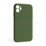 Чехол Full Silicone Case для Apple iPhone 11 army green (45) закрытая камера - купить за 226.80 грн в Киеве, Украине