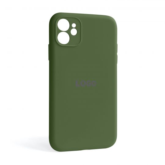 Чехол Full Silicone Case для Apple iPhone 11 army green (45) закрытая камера - купить за 221.50 грн в Киеве, Украине