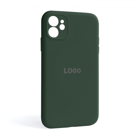 Чохол Full Silicone Case для Apple iPhone 11 atrovirens green (54) закрита камера - купити за 221.50 грн у Києві, Україні