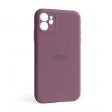 Чехол Full Silicone Case для Apple iPhone 11 blueberry (56) закрытая камера