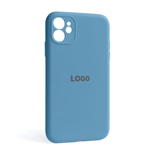 Чохол Full Silicone Case для Apple iPhone 11 cornflower (53) закрита камера - купити за 221.50 грн у Києві, Україні