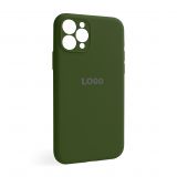 Чохол Full Silicone Case для Apple iPhone 11 Pro army green (45) закрита камера