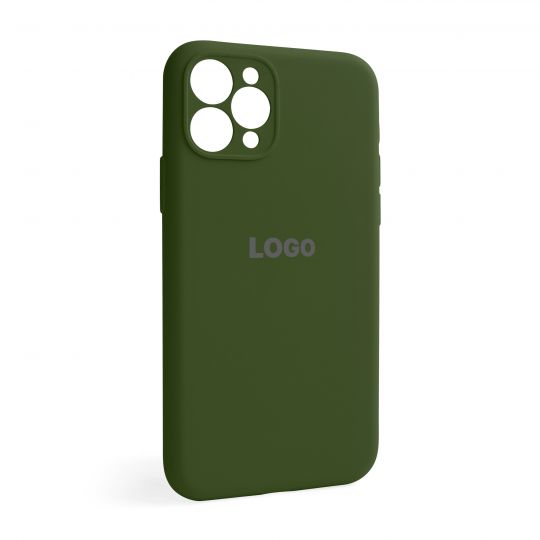 Чехол Full Silicone Case для Apple iPhone 11 Pro army green (45) закрытая камера - купить за 221.50 грн в Киеве, Украине