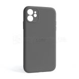 Чехол Full Silicone Case для Apple iPhone 11 dark grey (15) закрытая камера - купить за 238.20 грн в Киеве, Украине