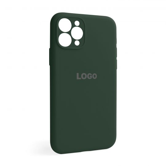 Чехол Full Silicone Case для Apple iPhone 11 Pro atrovirens green (54) закрытая камера - купить за 221.50 грн в Киеве, Украине
