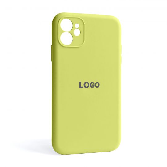 Чехол Full Silicone Case для Apple iPhone 11 flash lime (41) закрытая камера - купить за 221.50 грн в Киеве, Украине