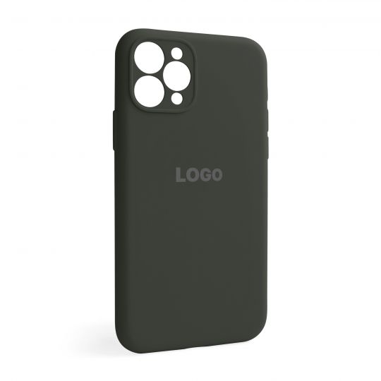 Чехол Full Silicone Case для Apple iPhone 11 Pro dark olive (35) закрытая камера - купить за 221.50 грн в Киеве, Украине