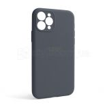 Чехол Full Silicone Case для Apple iPhone 11 Pro dark grey (15) закрытая камера - купить за 240.00 грн в Киеве, Украине