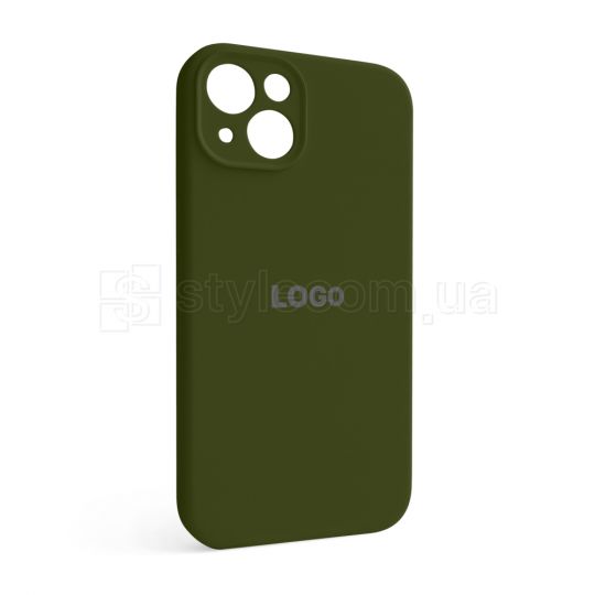 Чохол Full Silicone Case для Apple iPhone 13 forest green (63) закрита камера