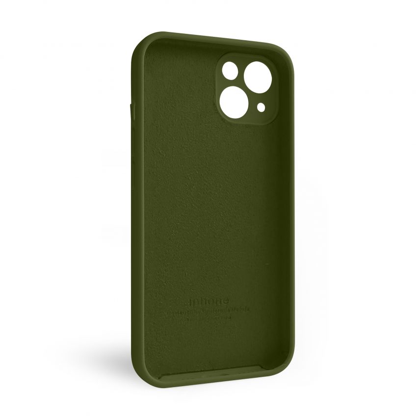 Чохол Full Silicone Case для Apple iPhone 13 forest green (63) закрита камера