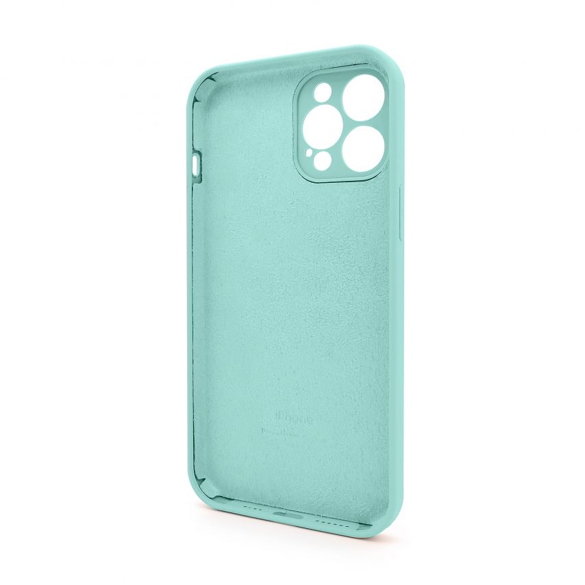 Чохол Full Silicone Case для Apple iPhone 12 Pro Max new blue (67) закрита камера