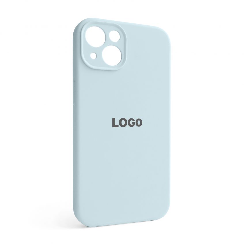 Чохол Full Silicone Case для Apple iPhone 13 sky blue (58) закрита камера