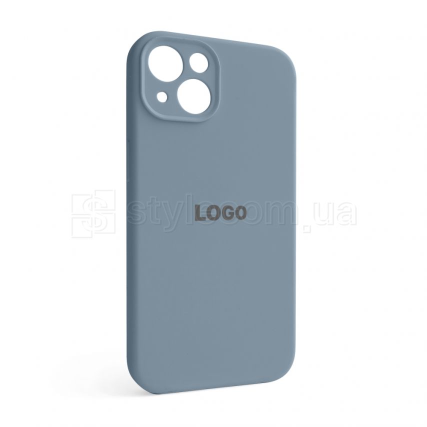 Чехол Full Silicone Case для Apple iPhone 13 sierra blue (62) закрытая камера