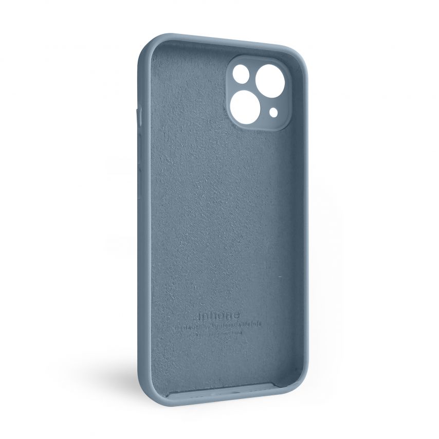 Чохол Full Silicone Case для Apple iPhone 13 sierra blue (62) закрита камера