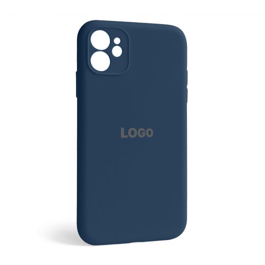 Чехол Full Silicone Case для Apple iPhone 12 deep navy (68) закрытая камера - купить за 221.50 грн в Киеве, Украине