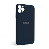 Чохол Full Silicone Case для Apple iPhone 11 Pro Max deep navy (68) закрита камера