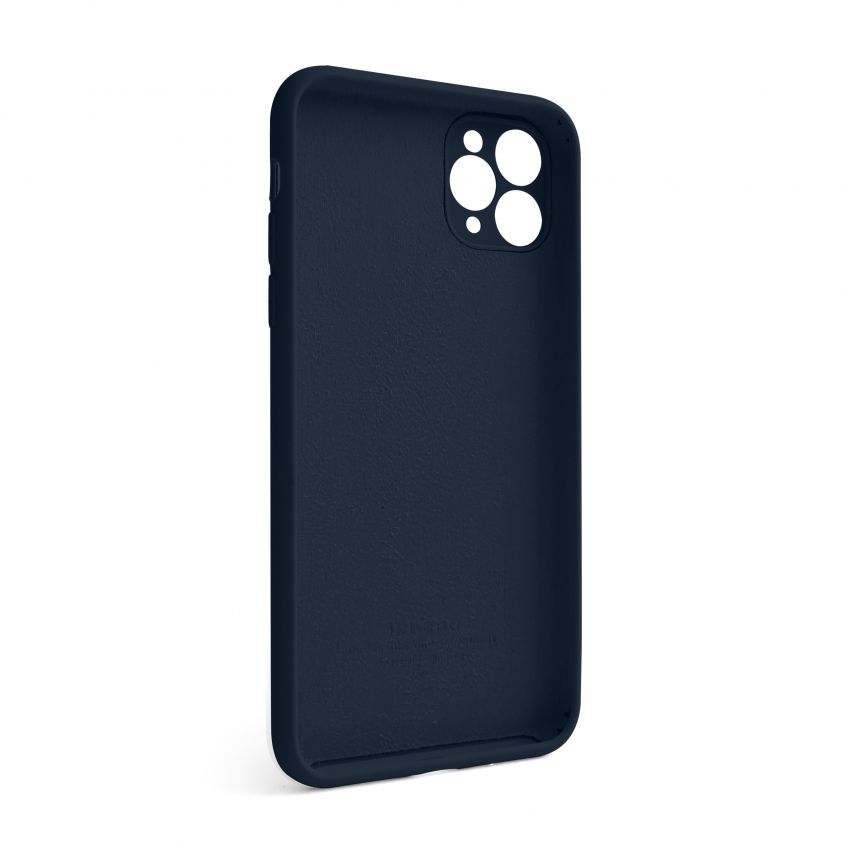 Чохол Full Silicone Case для Apple iPhone 11 Pro Max deep navy (68) закрита камера