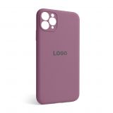 Чехол Full Silicone Case для Apple iPhone 11 Pro Max blueberry (56) закрытая камера