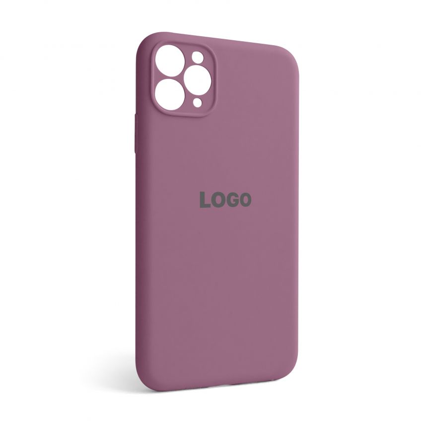 Чехол Full Silicone Case для Apple iPhone 11 Pro Max blueberry (56) закрытая камера