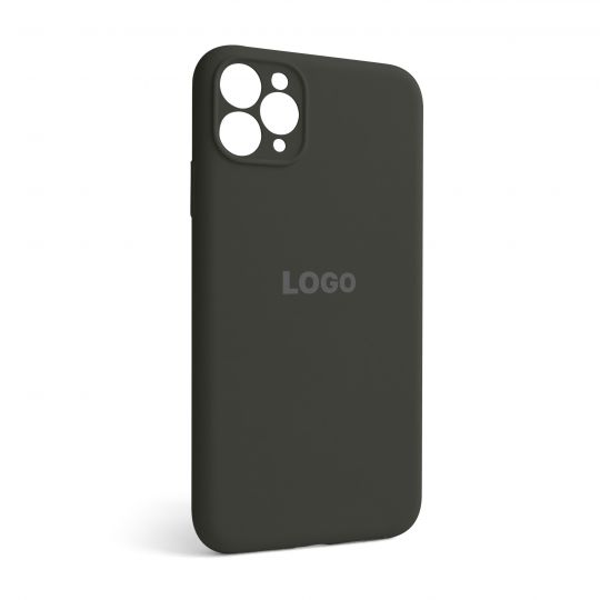 Чохол Full Silicone Case для Apple iPhone 11 Pro Max dark olive (35) закрита камера - купити за 221.50 грн у Києві, Україні