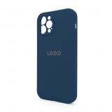 Чохол Full Silicone Case для Apple iPhone 12 Pro deep navy (68) закрытая камера