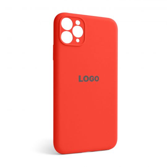 Чехол Full Silicone Case для Apple iPhone 11 Pro Max orange (13) закрытая камера - купить за 221.50 грн в Киеве, Украине